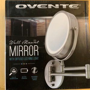 Ovente 7in Wall Mounted Mirror